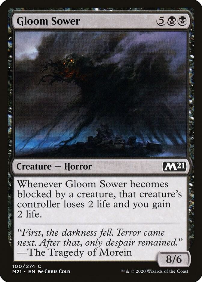 Gloom Sower (100) [Core Set 2021]