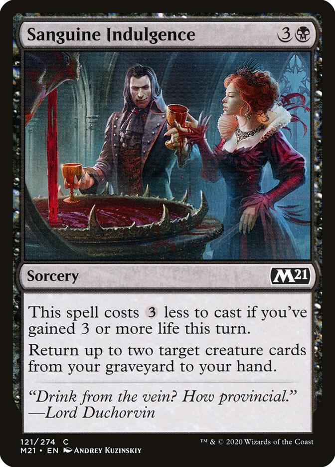Sanguine Indulgence (121) [Core Set 2021]