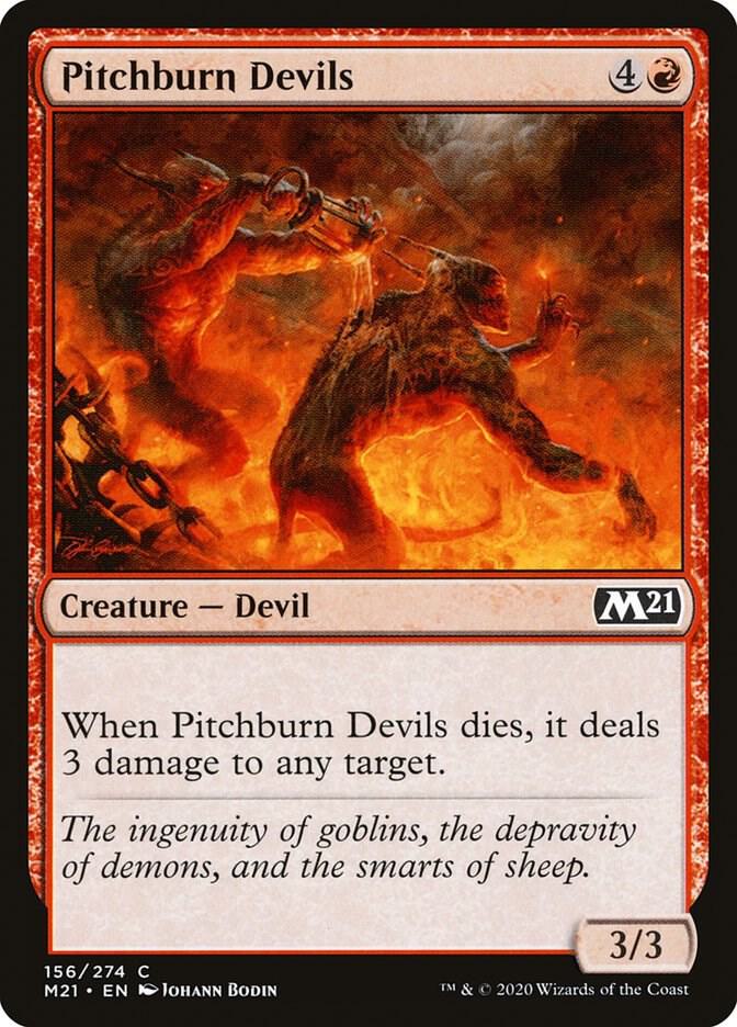 Pitchburn Devils (156) [Core Set 2021]