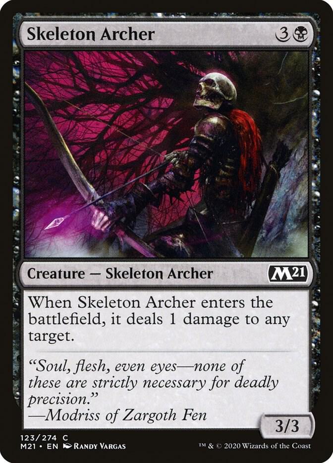 Skeleton Archer (123) [Core Set 2021]