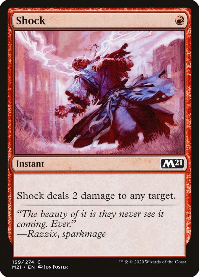 Shock (159) [Core Set 2021]