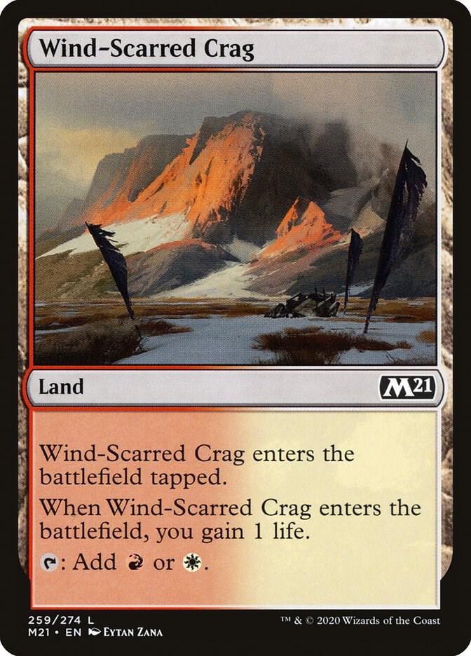 Wind-Scarred Crag (259) [Core Set 2021]