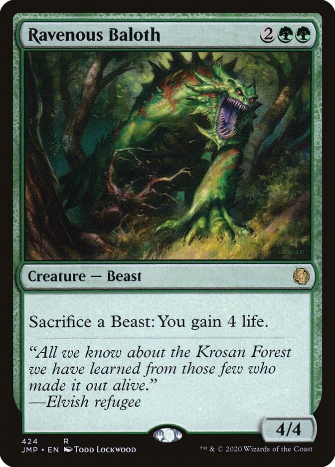 Ravenous Baloth (424) [Jumpstart]