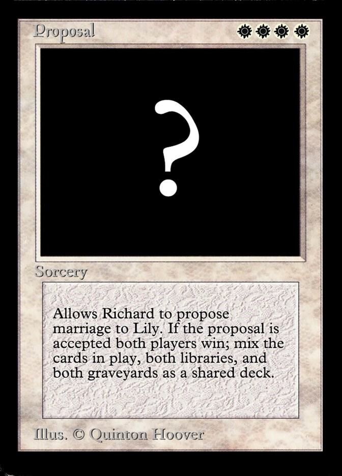 Proposal [Special Occasion]