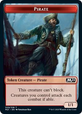 Pirate Token (9) [Core Set 2021]