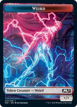 Weird Token (13) [Core Set 2021]
