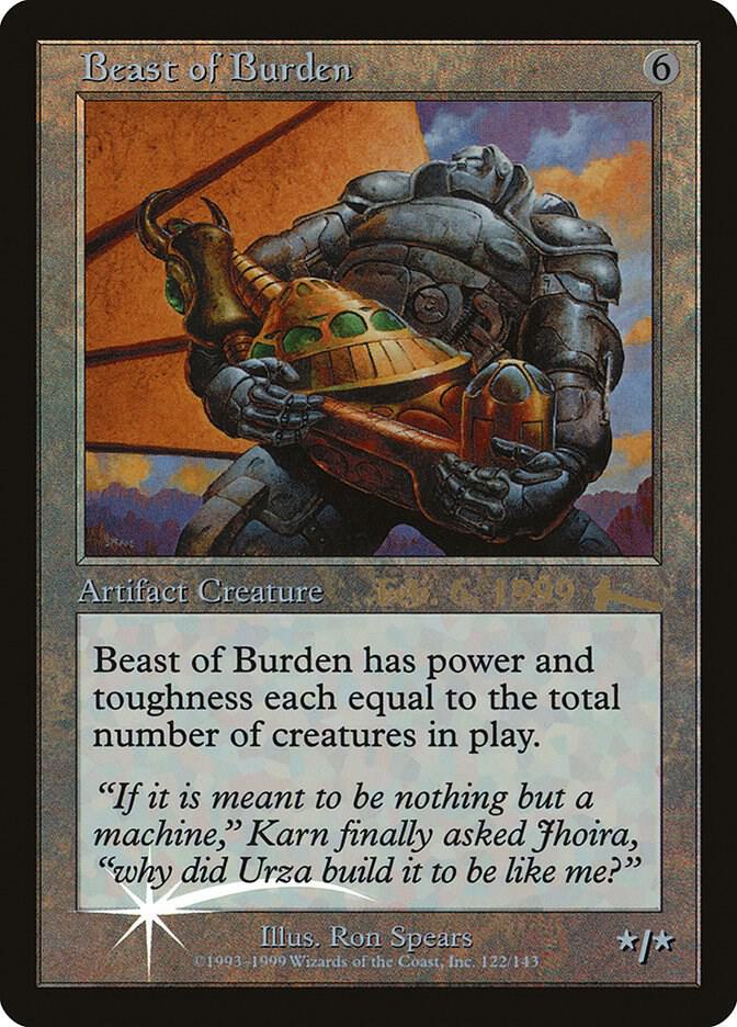 Beast of Burden (5) [Prerelease Cards]