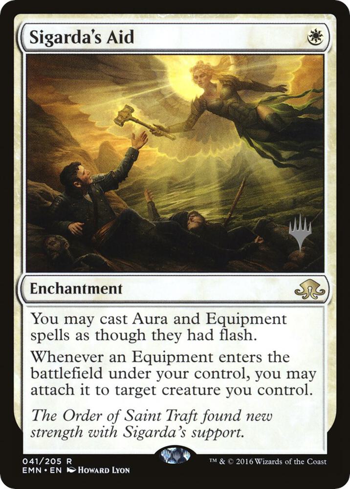 Sigarda's Aid (41) [Core Set 2021 Promos]