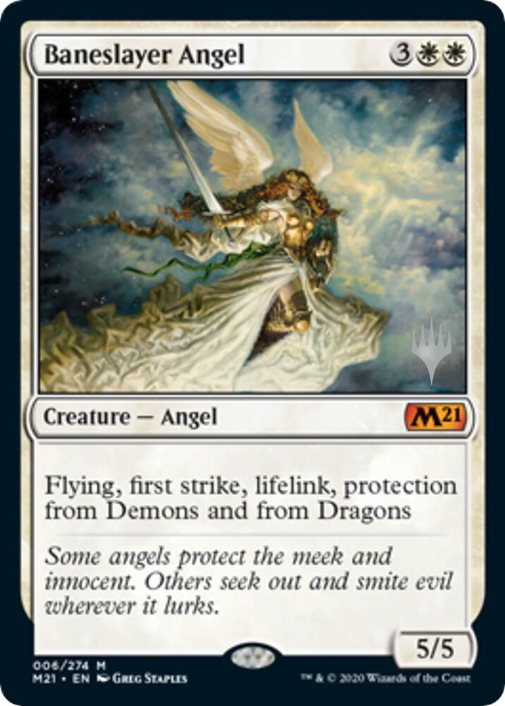 Baneslayer Angel (6) [Core Set 2021 Promos]