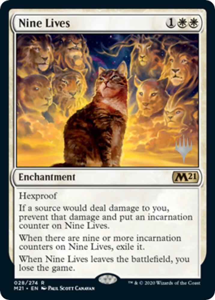 Nine Lives (28) [Core Set 2021 Promos]