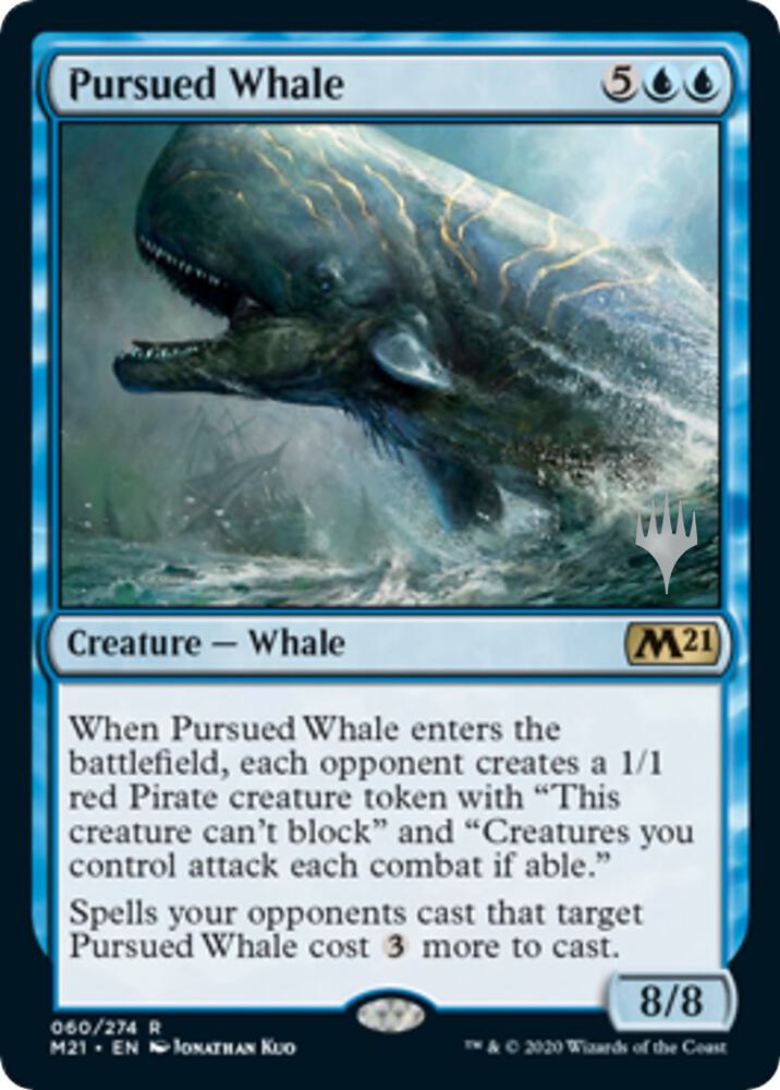 Pursued Whale (60) [Core Set 2021 Promos]