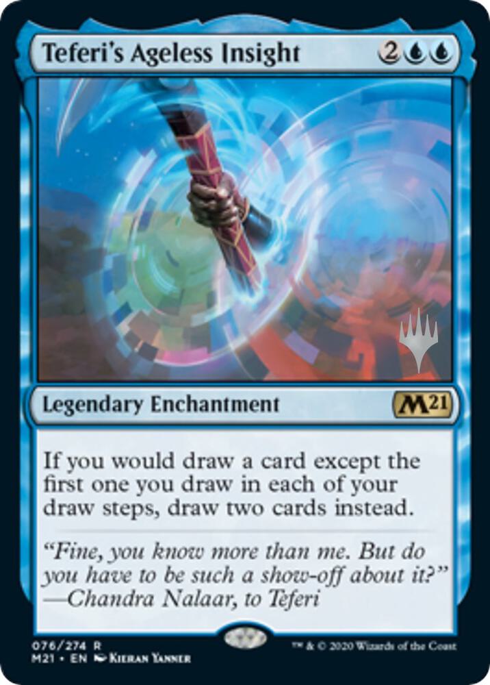 Teferi's Ageless Insight (76) [Core Set 2021 Promos]