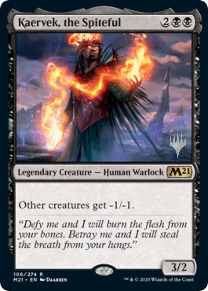 Kaervek, the Spiteful (106) [Core Set 2021 Promos]