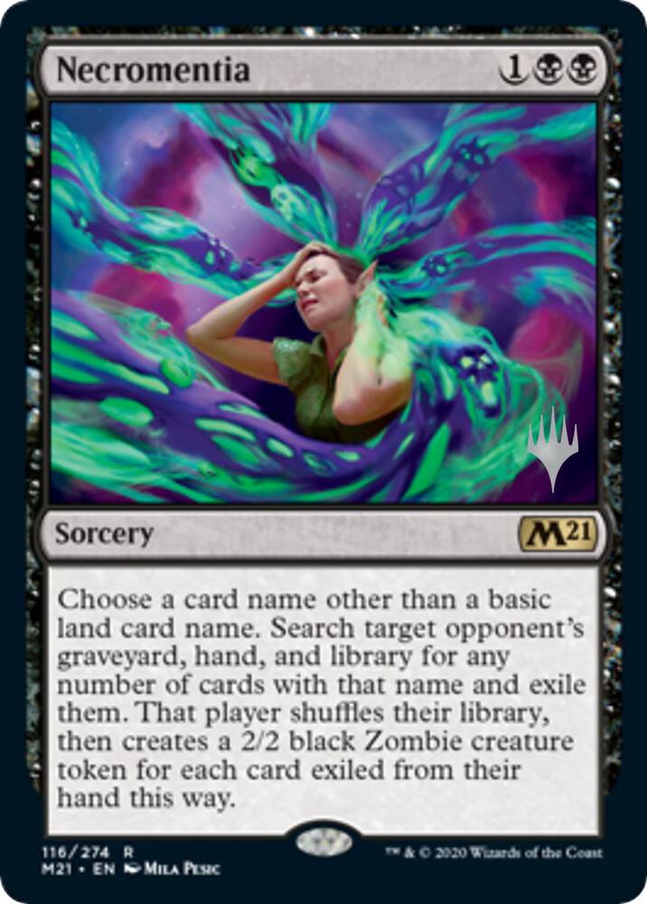 Necromentia (116) [Core Set 2021 Promos]