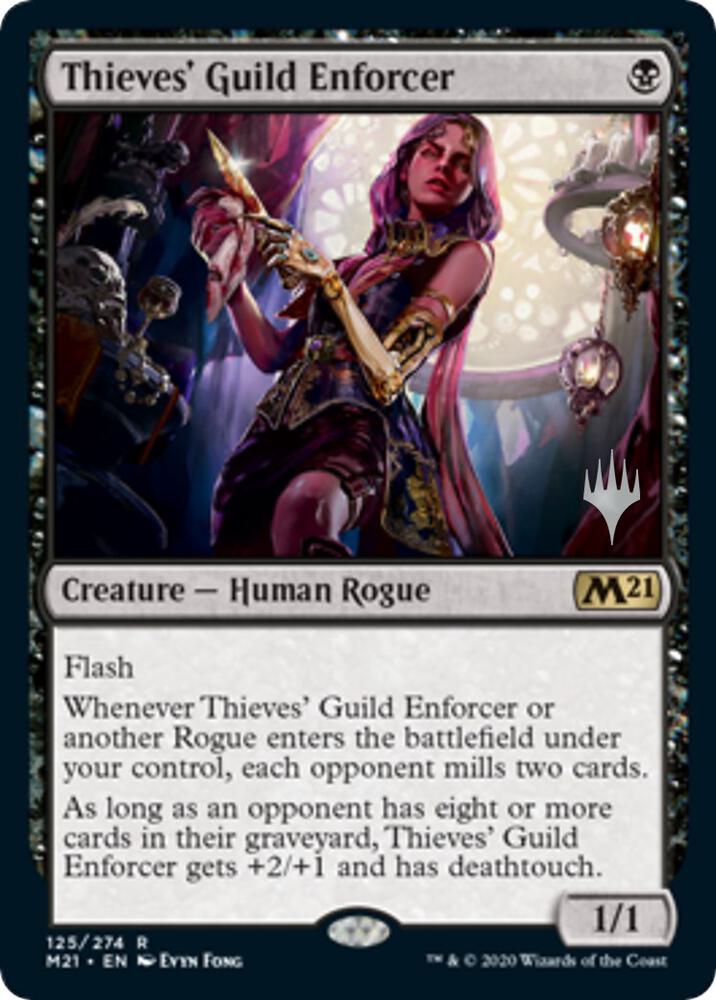 Thieves' Guild Enforcer (125) [Core Set 2021 Promos]