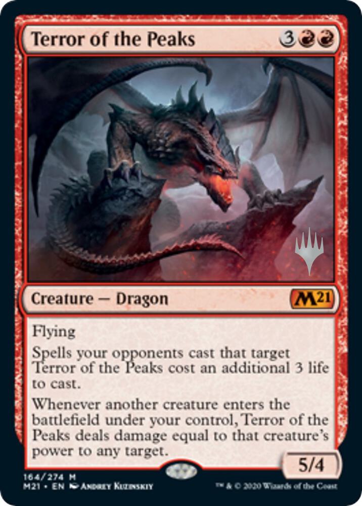 Terror of the Peaks (164) [Core Set 2021 Promos]