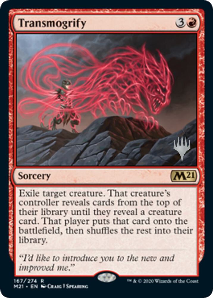 Transmogrify (167) [Core Set 2021 Promos]