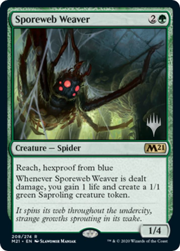 Sporeweb Weaver (208) [Core Set 2021 Promos]