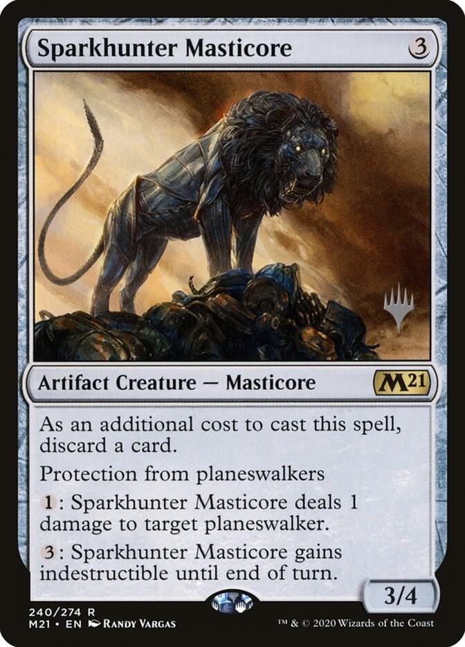 Sparkhunter Masticore (240) [Core Set 2021 Promos]
