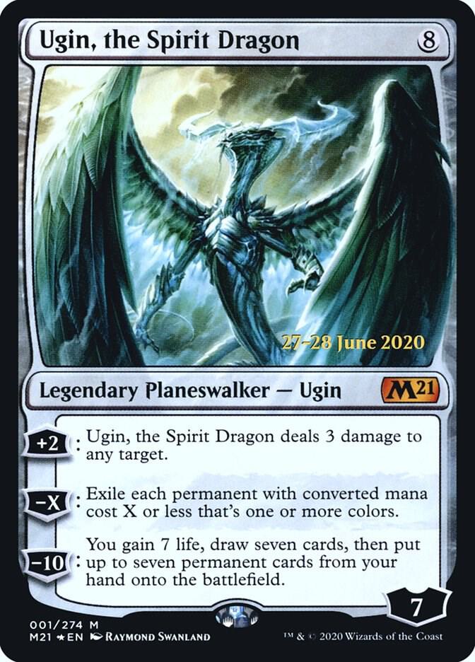 Ugin, the Spirit Dragon (1) [Prerelease Cards]