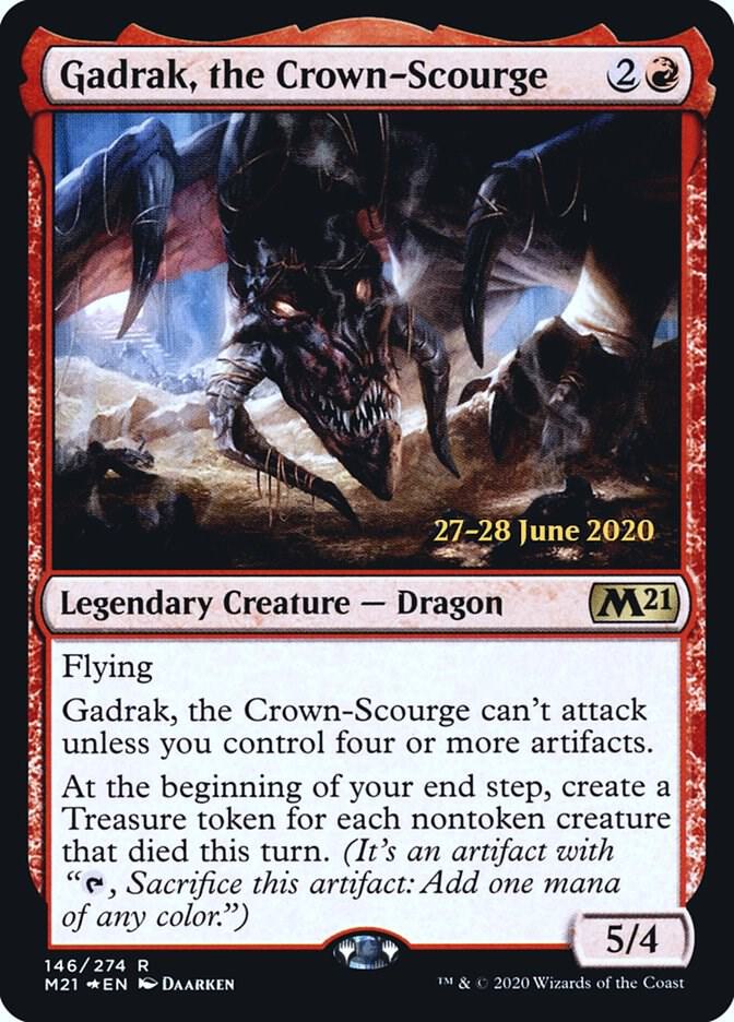 Gadrak, the Crown-Scourge (146) [Prerelease Cards]