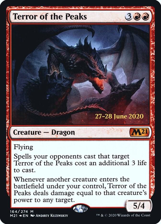 Terror of the Peaks (M21) (164) [Prerelease Cards]