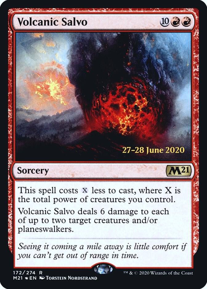 Volcanic Salvo (172) [Prerelease Cards]
