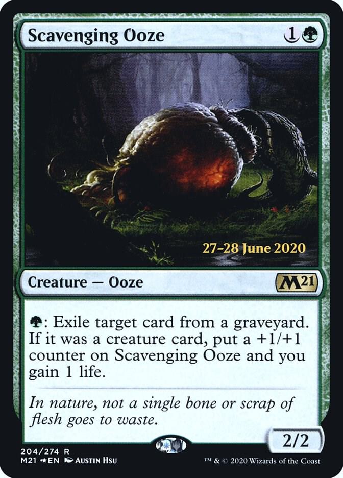 Scavenging Ooze (M21) (204) [Prerelease Cards]