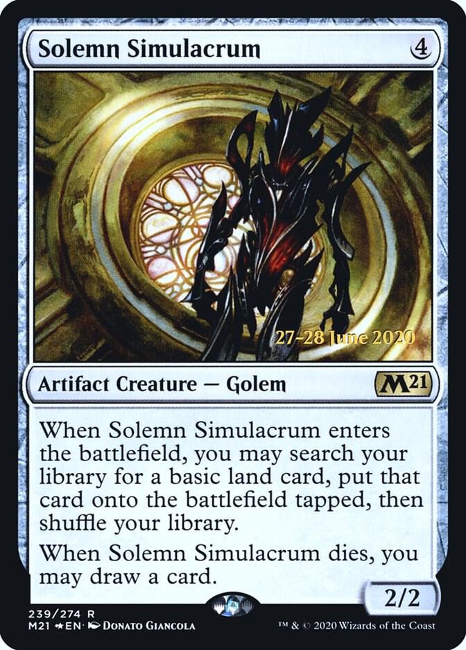 Solemn Simulacrum (239) [Prerelease Cards]