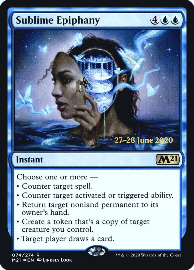 Sublime Epiphany (74) [Prerelease Cards]