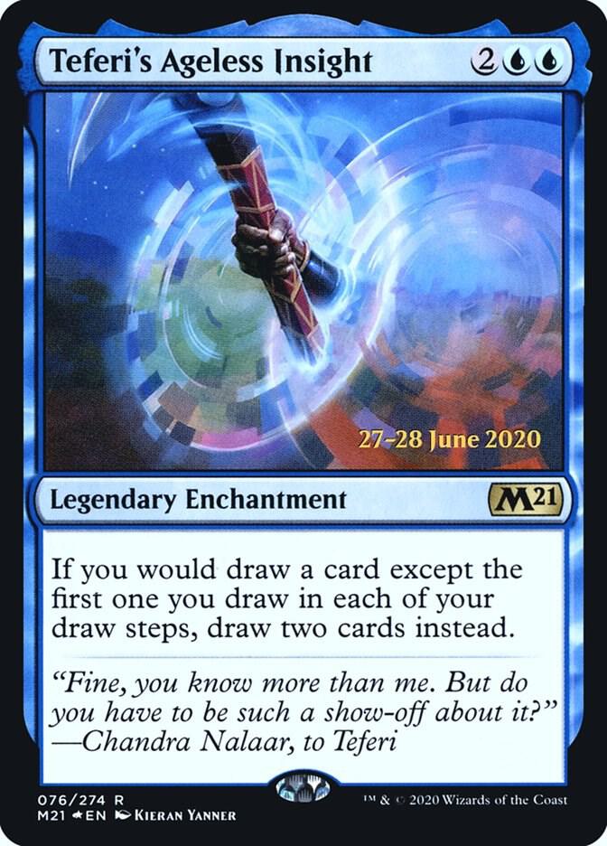 Teferi's Ageless Insight (76) [Prerelease Cards]