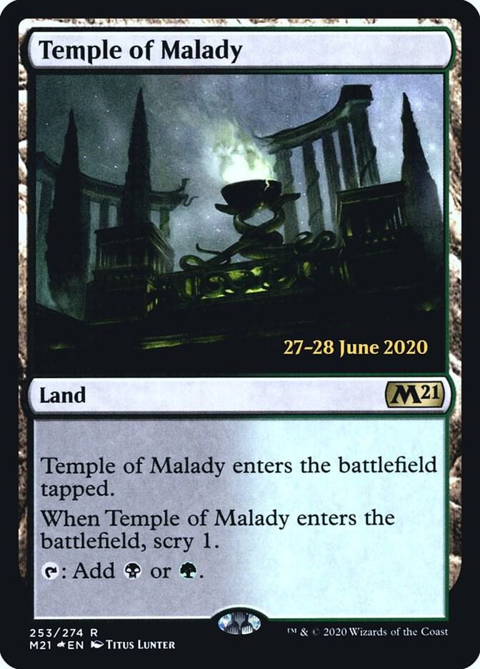 Temple of Malady (M21) (253) [Prerelease Cards]