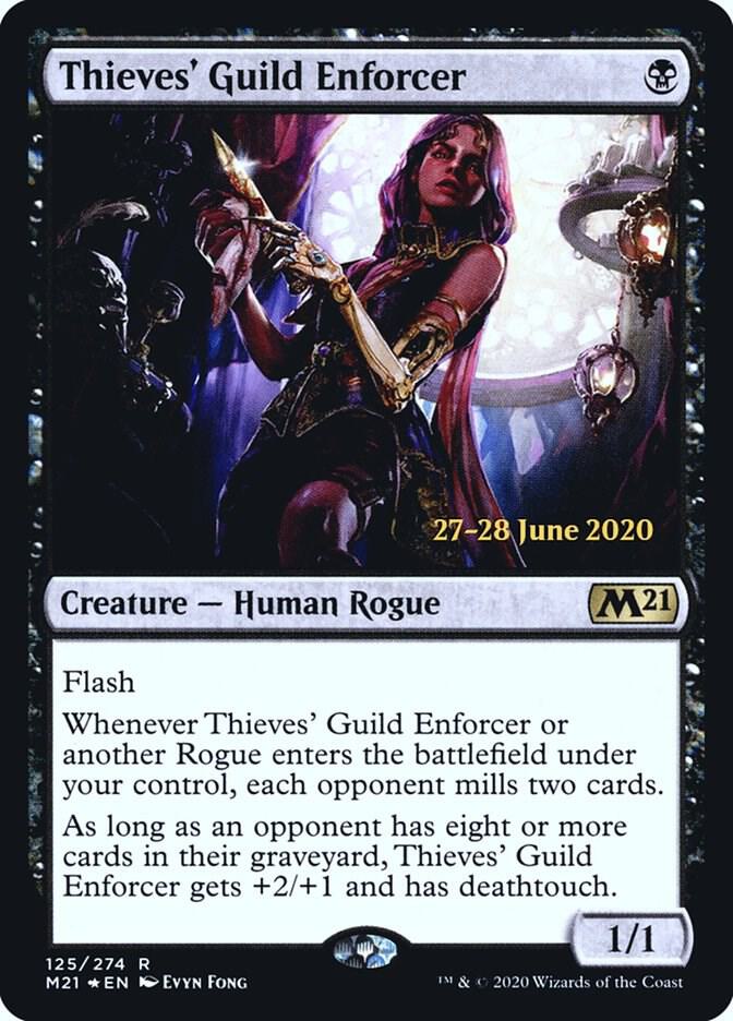Thieves' Guild Enforcer (125) [Prerelease Cards]