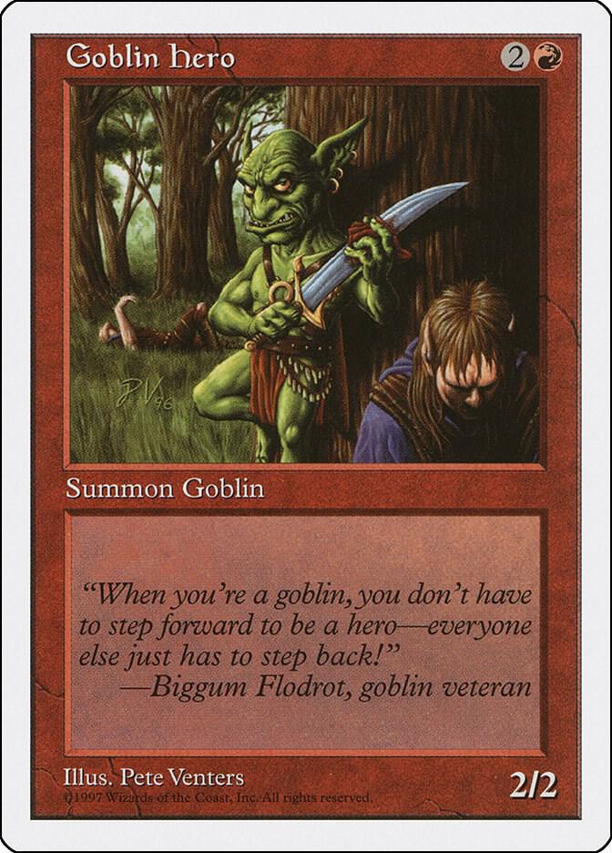 Goblin Hero (235) [Fifth Edition]