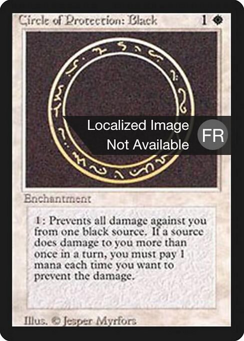 Circle of Protection: Black (9) [Foreign Black Border]