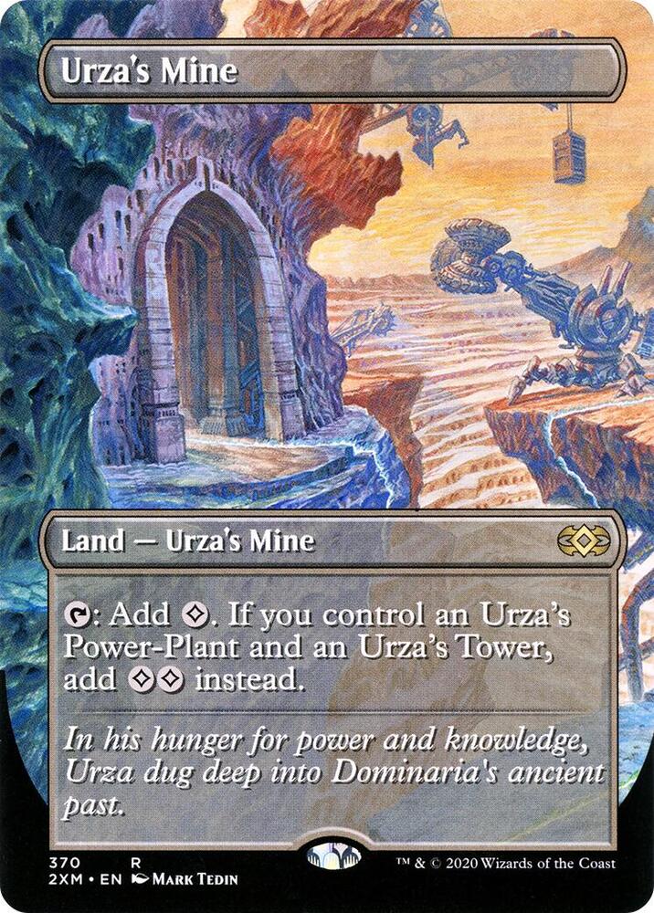 Urza's Mine (Borderless) (370) [Double Masters] [Borderless]