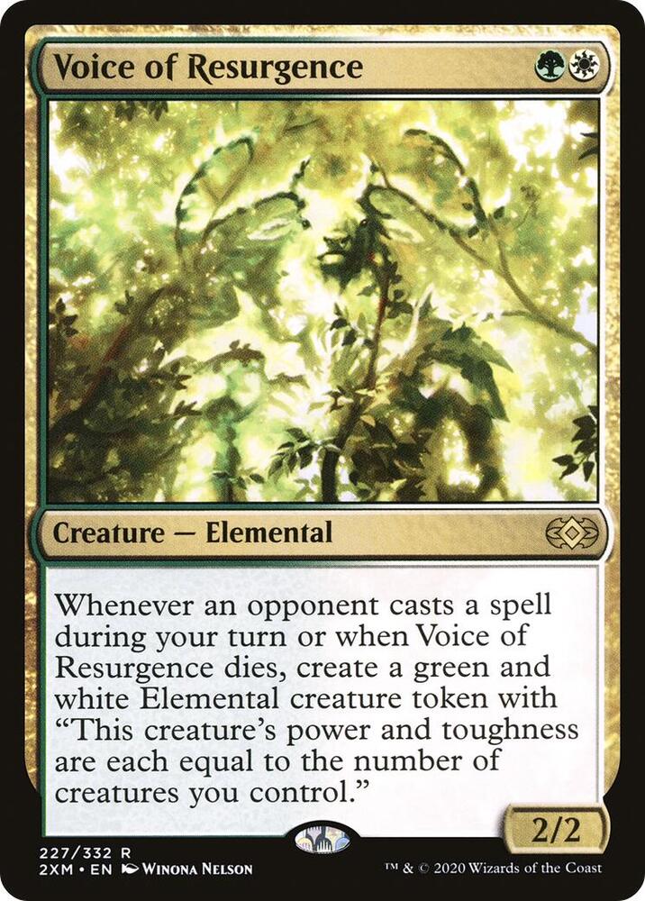 Voice of Resurgence (227) [Double Masters]