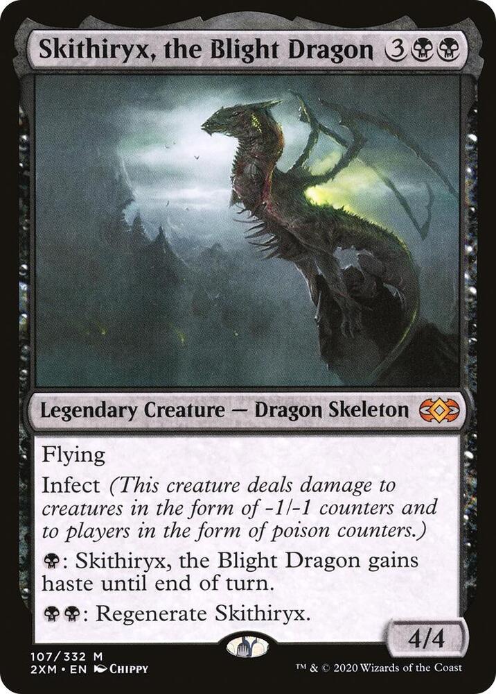 Skithiryx, the Blight Dragon (107) [Double Masters]