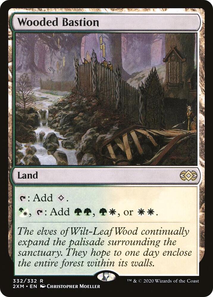 Wooded Bastion (332) [Double Masters]