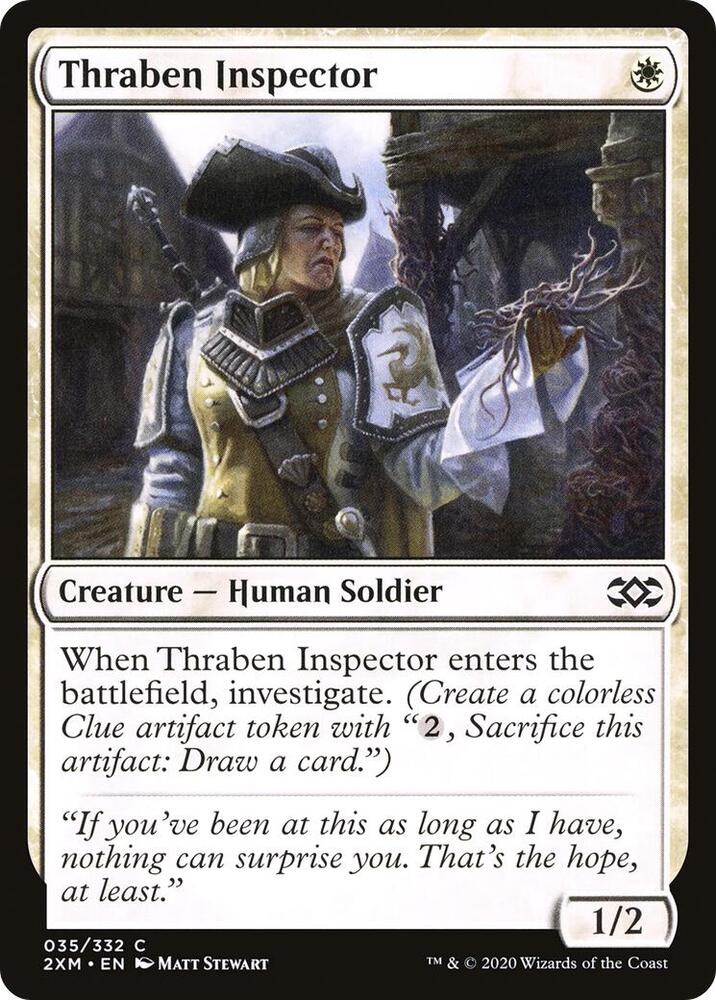 Thraben Inspector (35) [Double Masters]