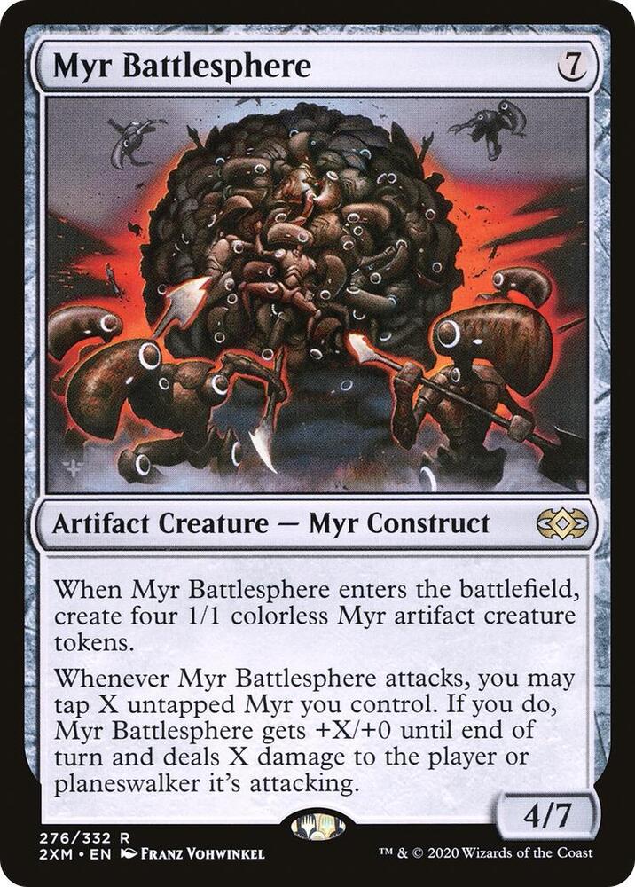 Myr Battlesphere (276) [Double Masters]