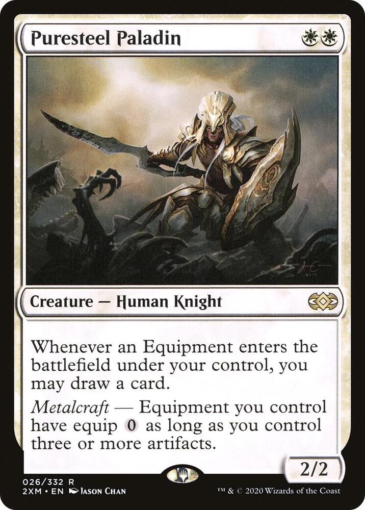 Puresteel Paladin (26) [Double Masters]