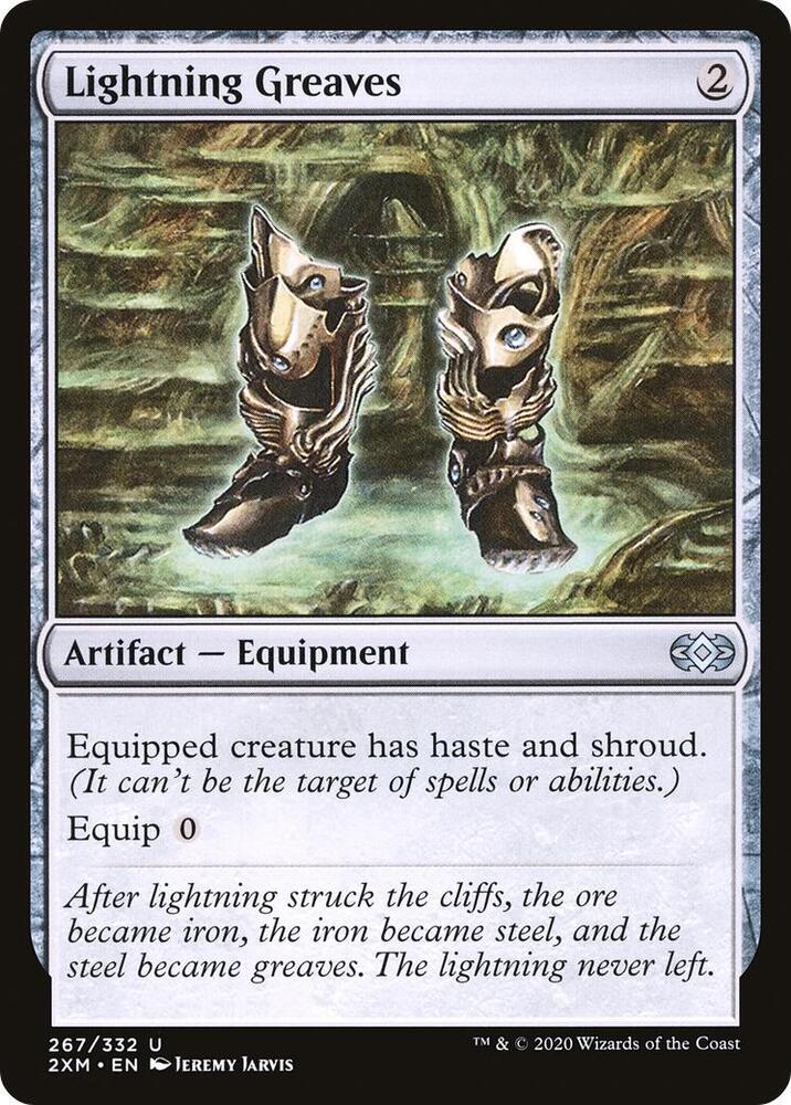 Lightning Greaves (267) [Double Masters]