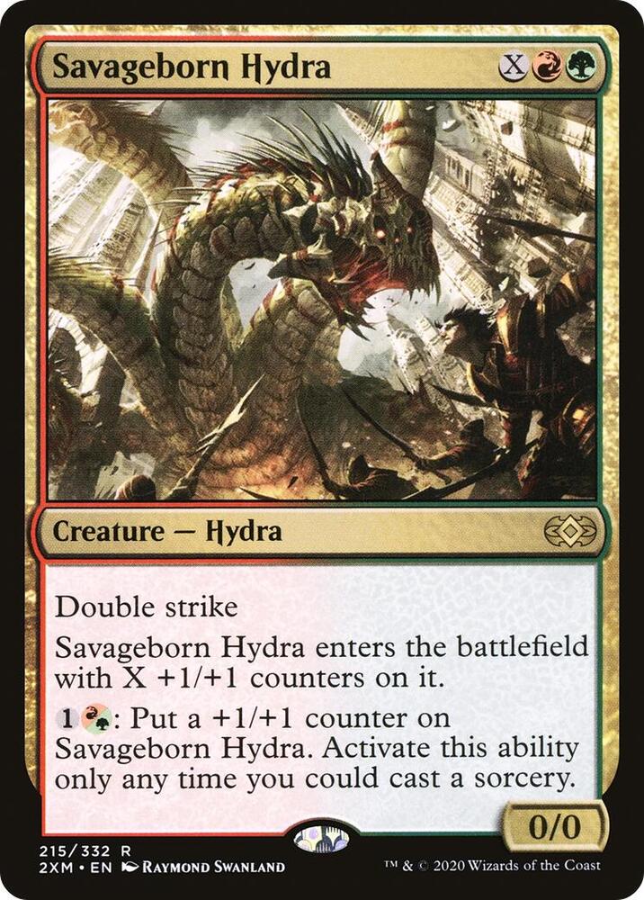 Savageborn Hydra (215) [Double Masters]