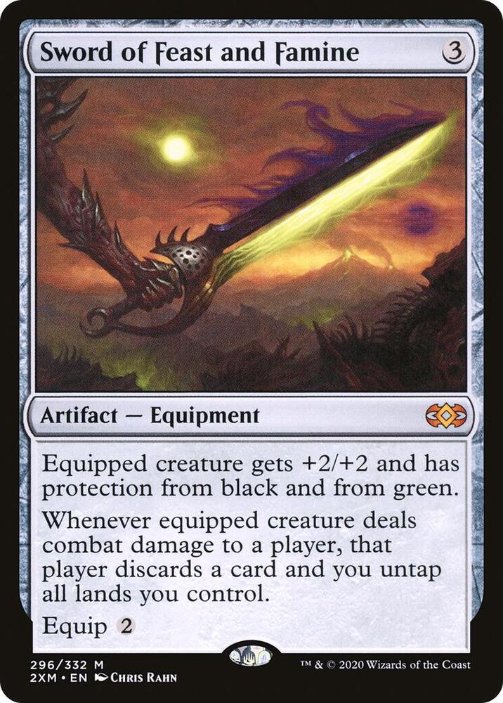 Sword of Feast and Famine (296) [Double Masters]