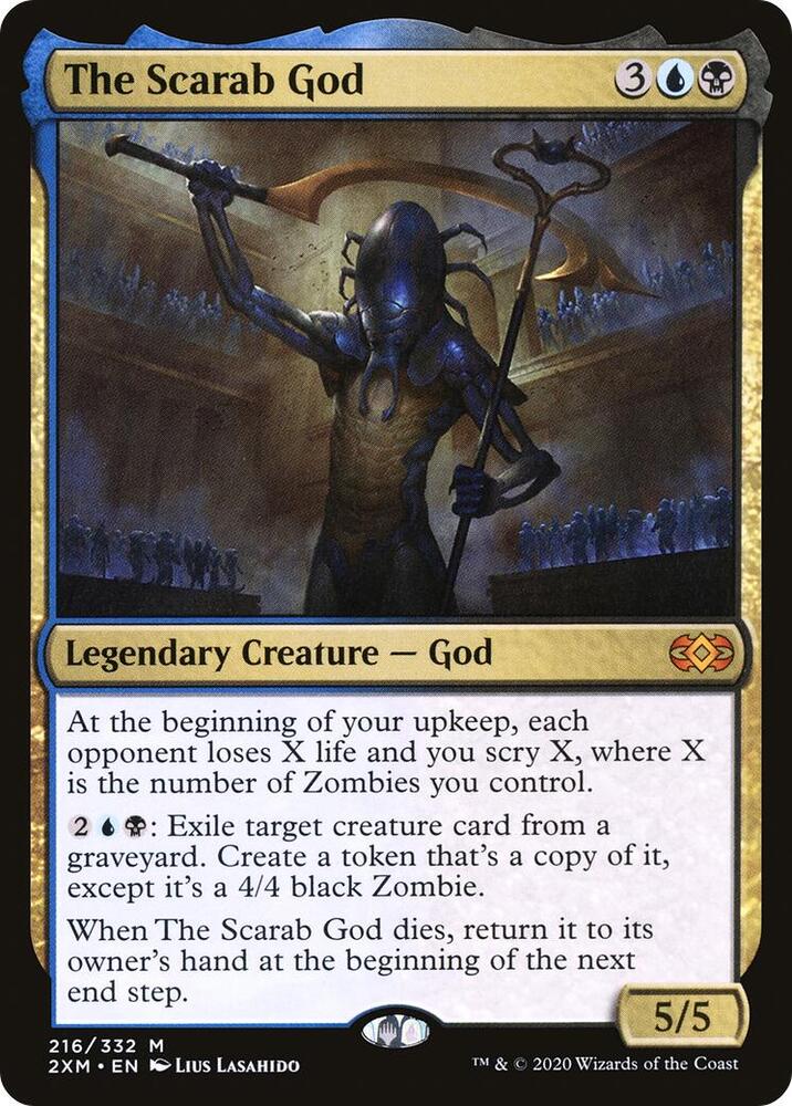 The Scarab God (216) [Double Masters]