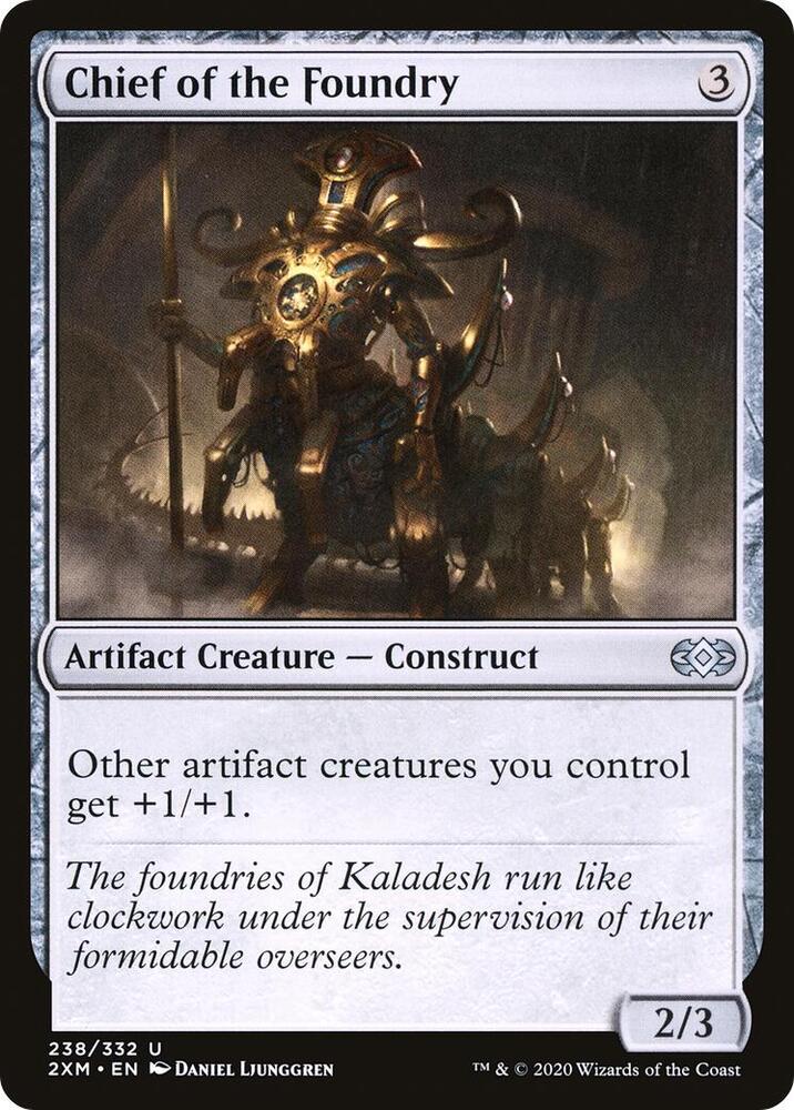 Chief of the Foundry (238) [Double Masters]