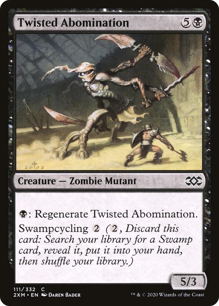Twisted Abomination (111) [Double Masters]