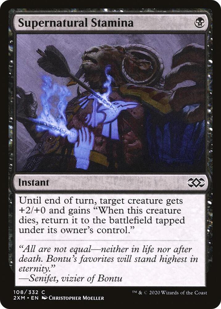 Supernatural Stamina (108) [Double Masters]