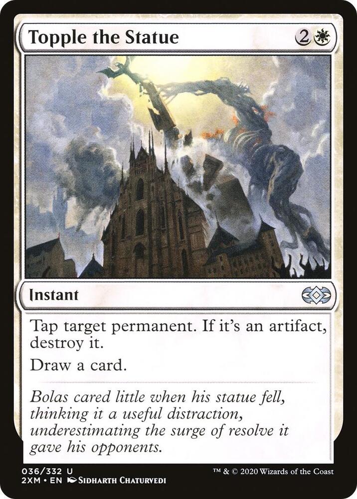 Topple the Statue (36) [Double Masters]
